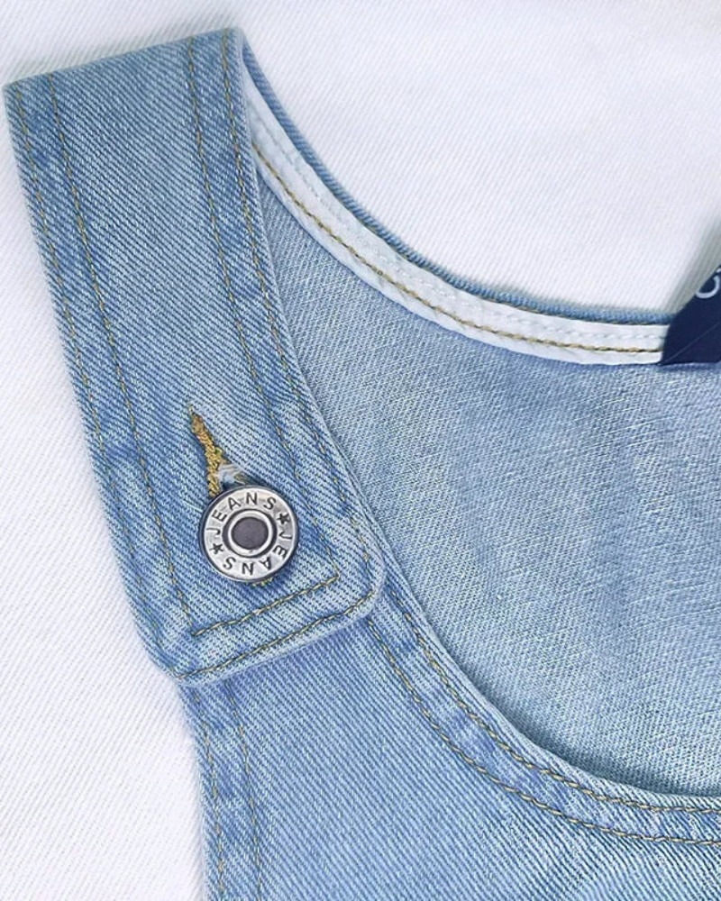 Aveline | Rochie de vară din denim cu croială avantajoasă