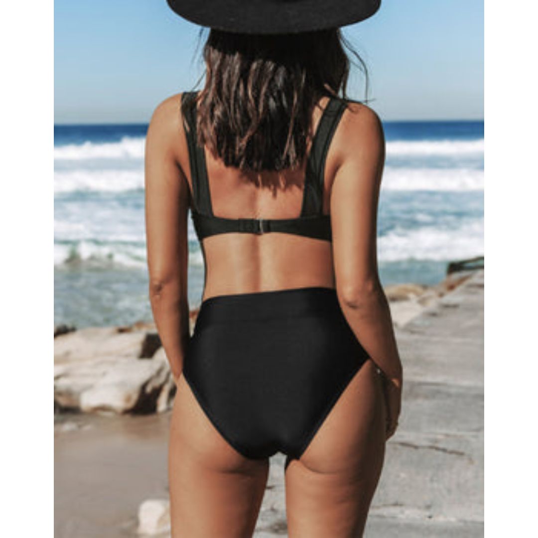 Hilde | Costum de baie cu talie înaltă