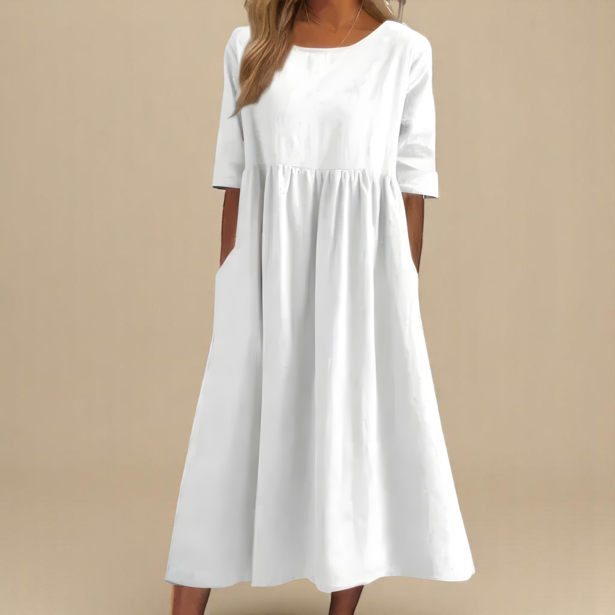 Fluture™ | Rochie din Bumbac Flattering