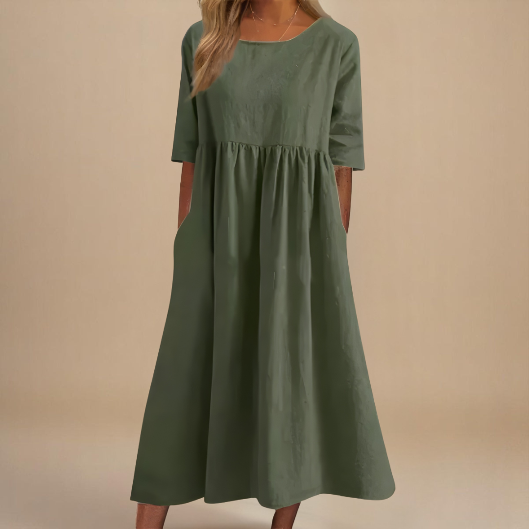 Fluture™ | Rochie din Bumbac Flattering