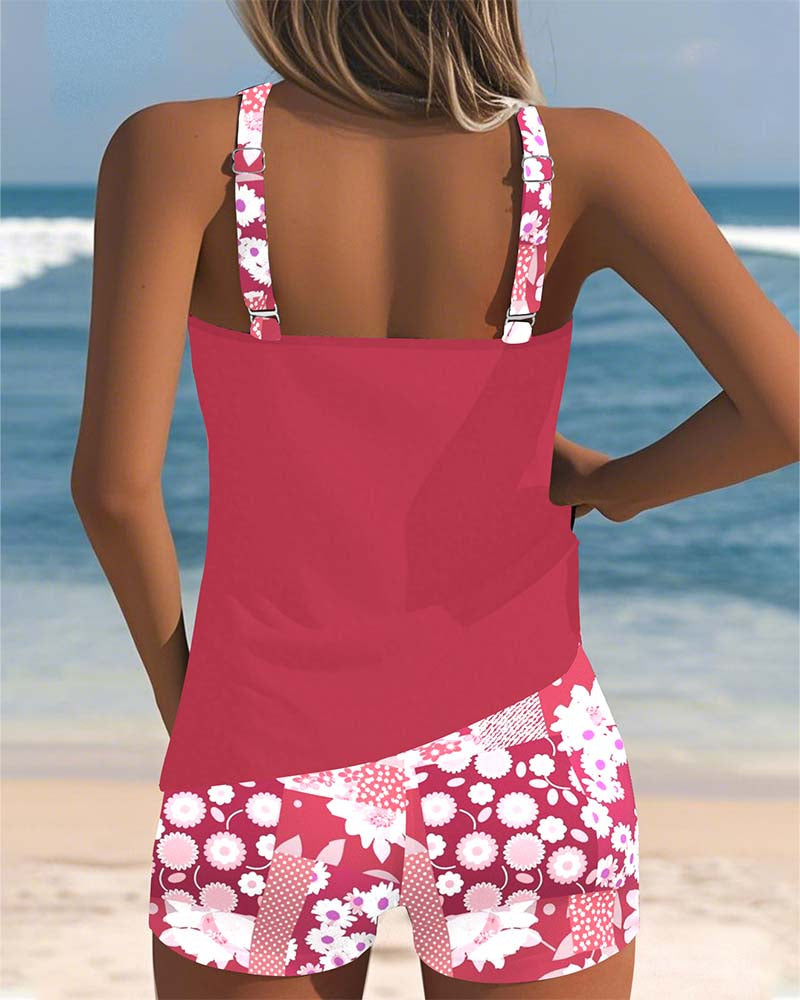 Leonie™ – Bikini Floral în Două Piese, Confortabil și Elegant