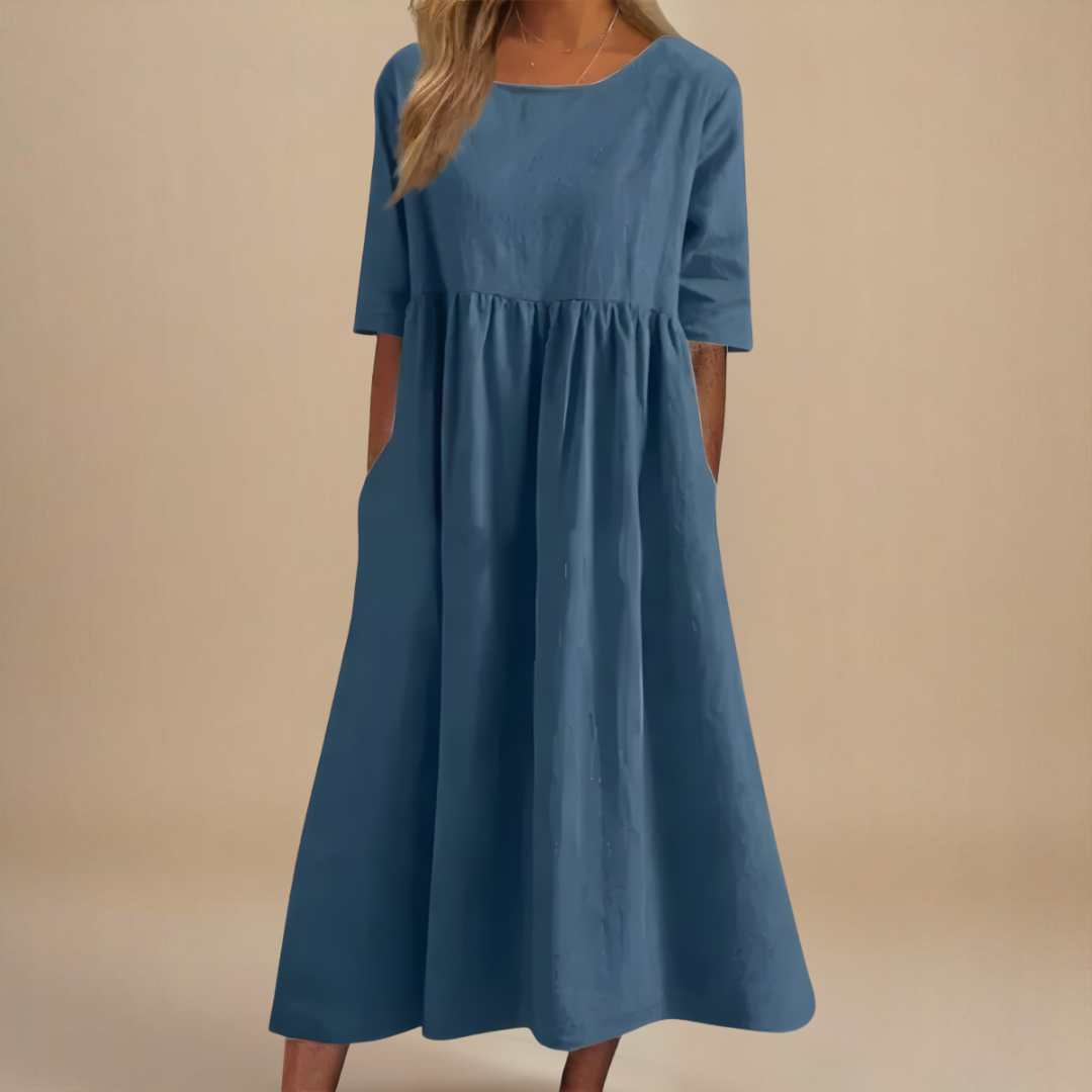 Fluture™ | Rochie din Bumbac Flattering