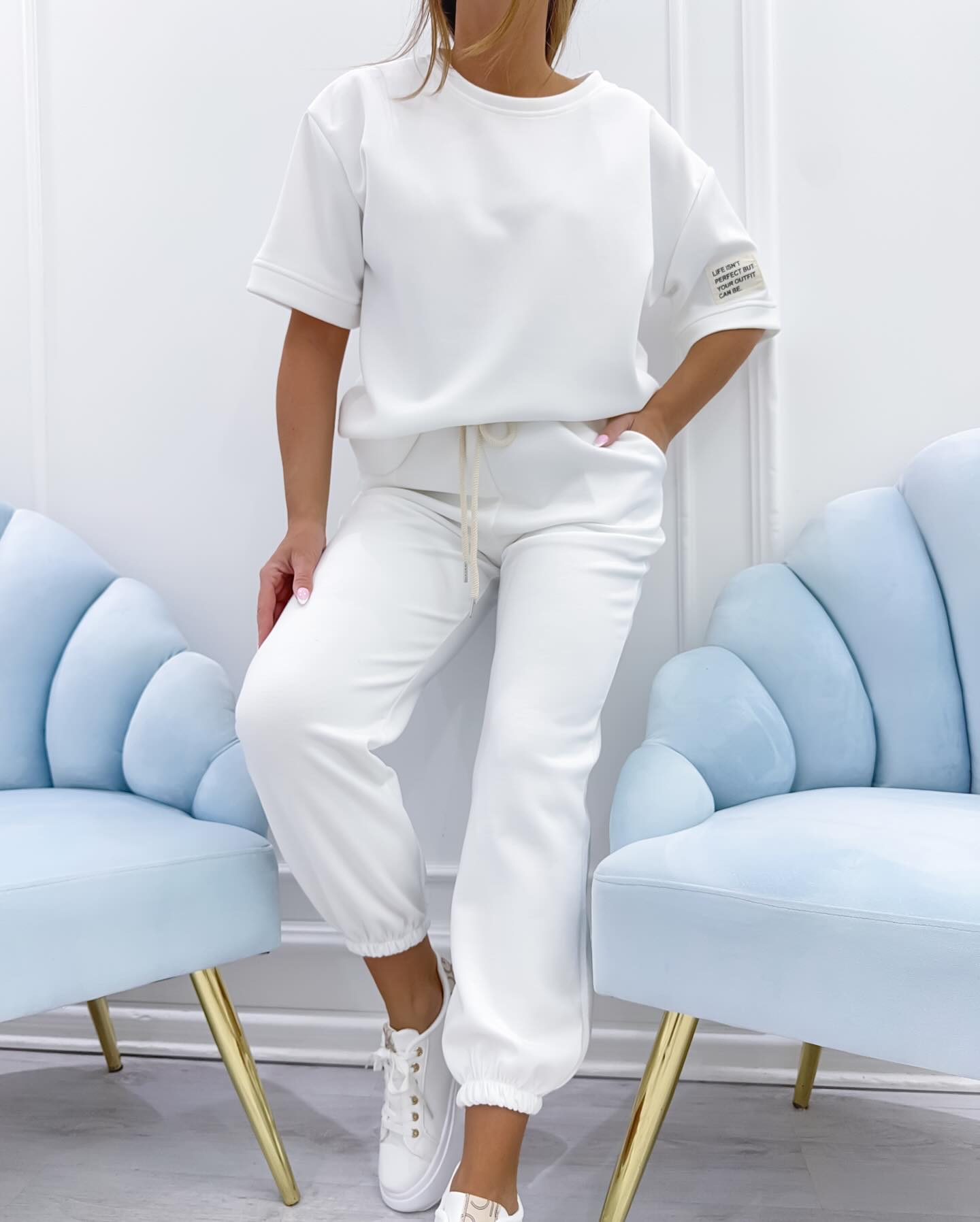 Elise™ | Ansamblu lounge cu mâneci scurte