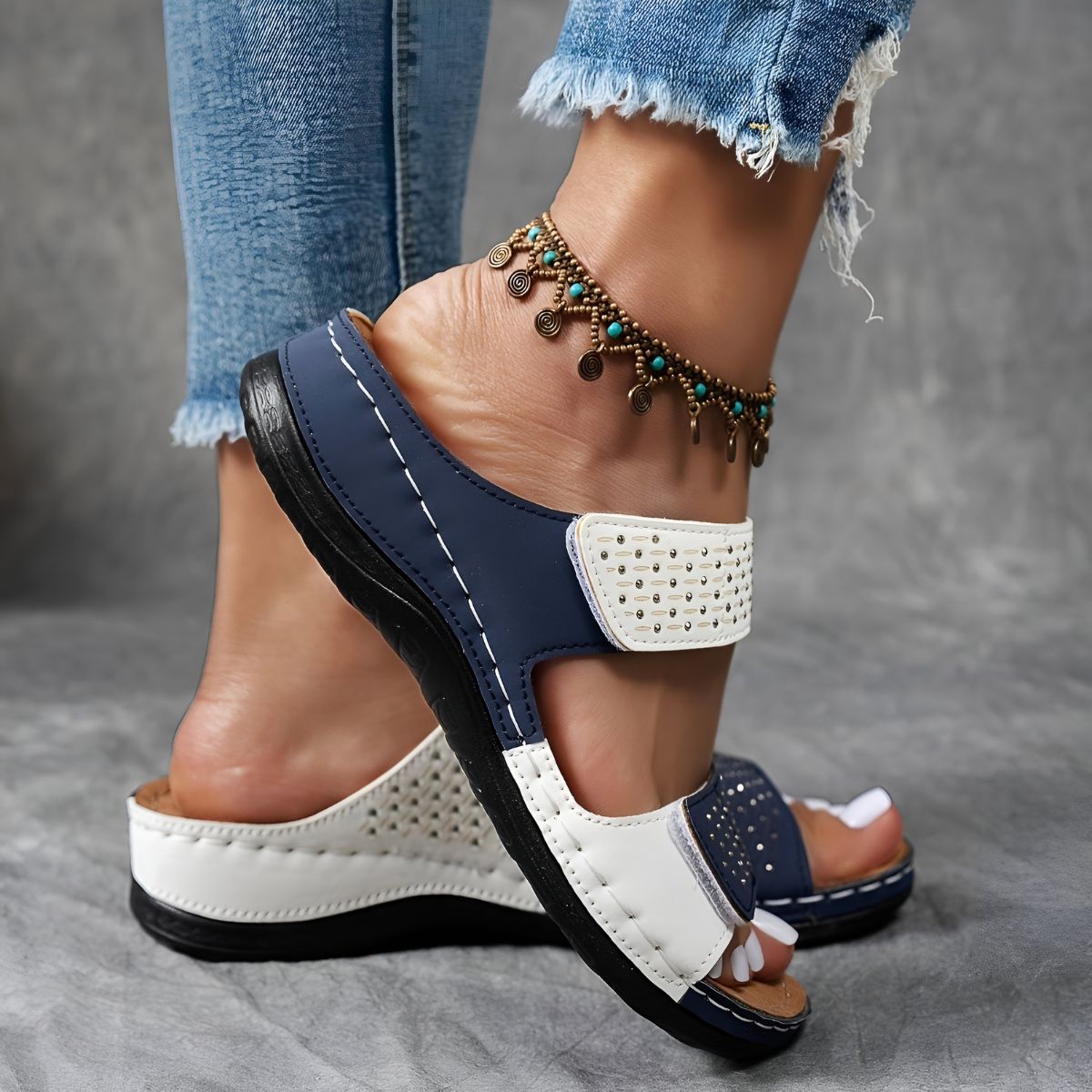 Théodora – Sandale ortopedice elegante și confortabile
