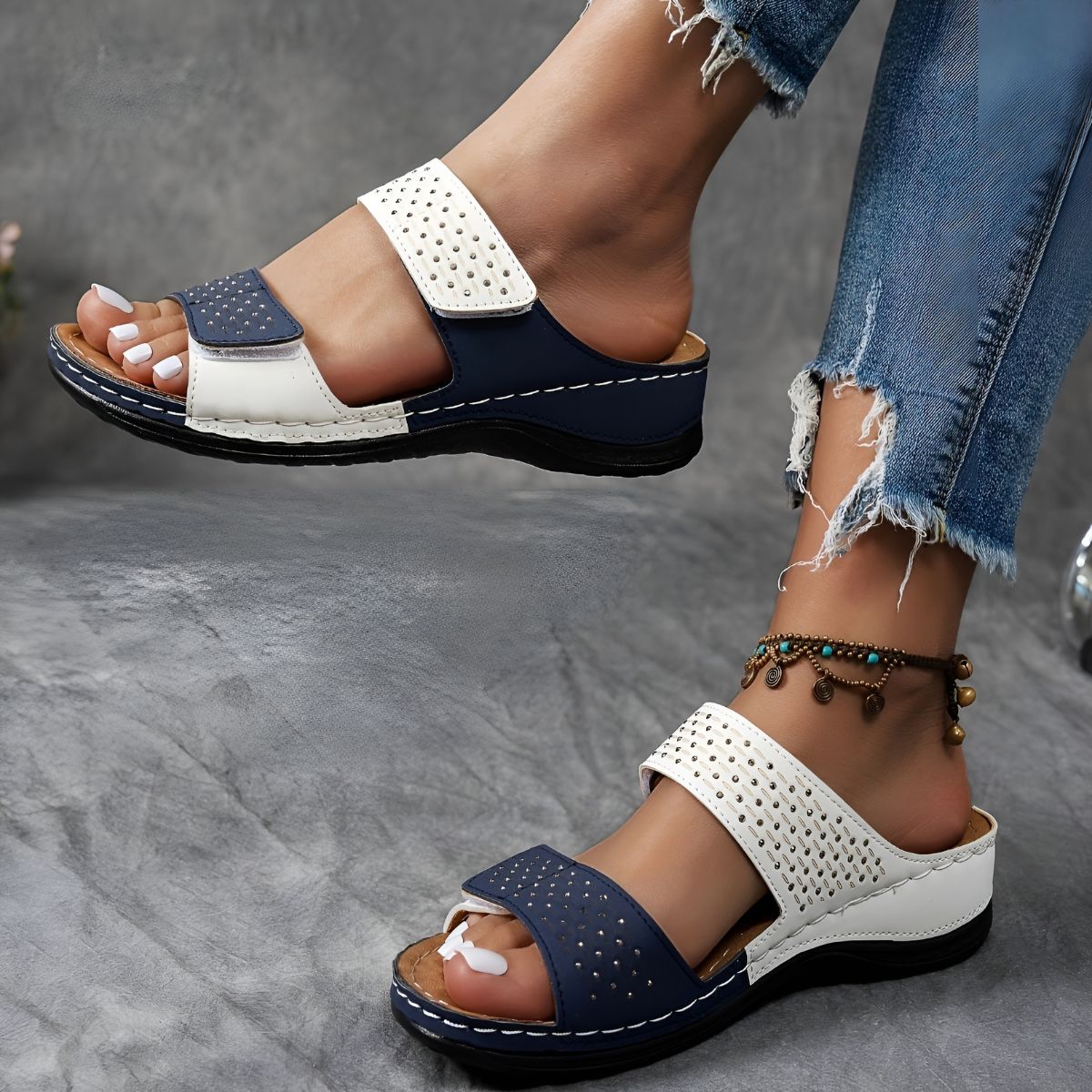Théodora – Sandale ortopedice elegante și confortabile