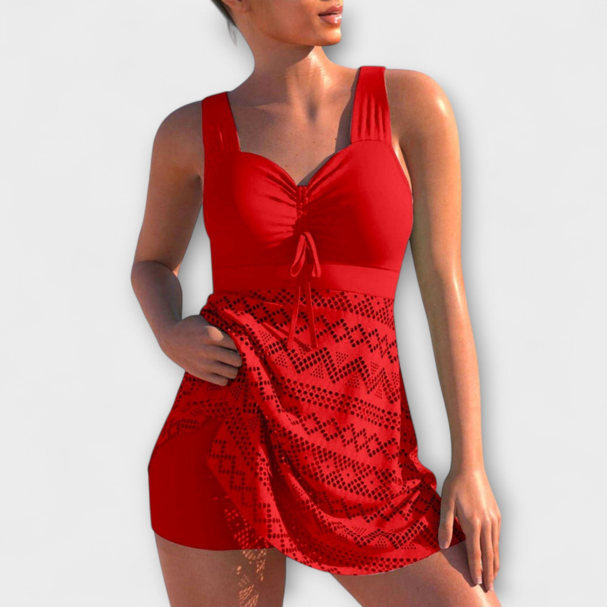 Mia – Costum de baie din două piese cu fustă