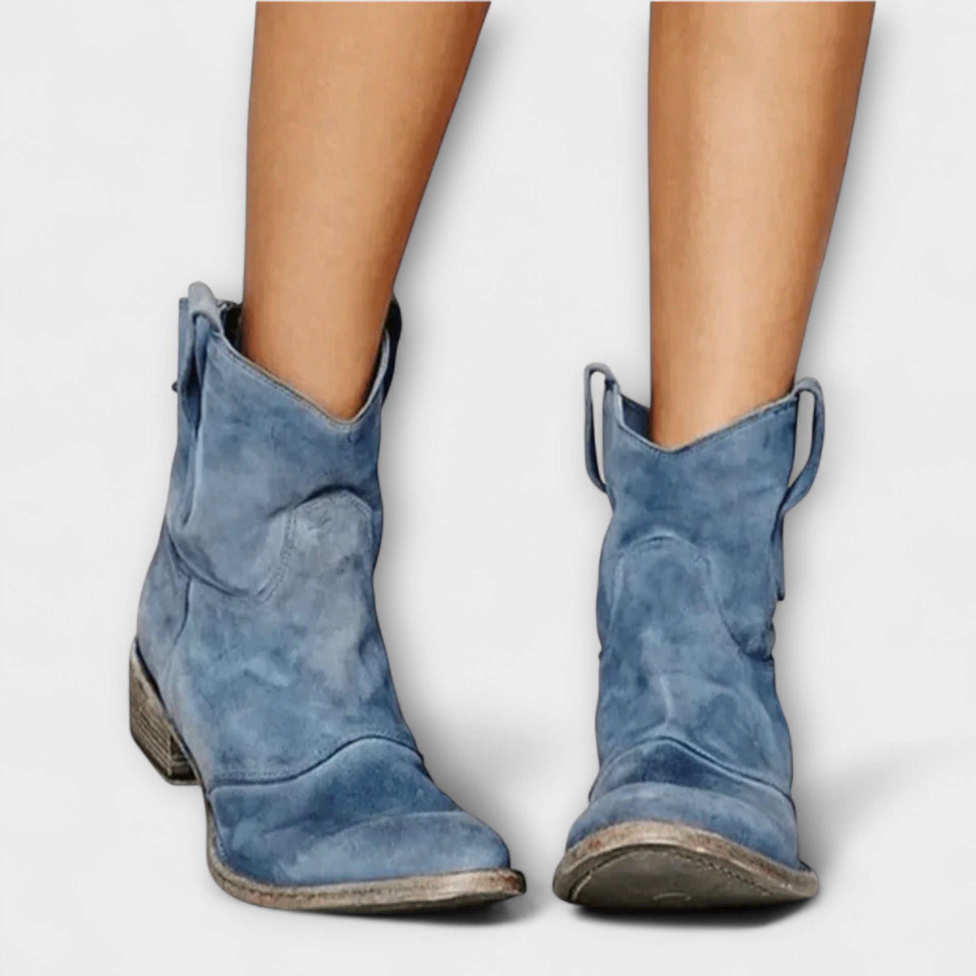 Marla | Cizme suede suede în stil Savannah