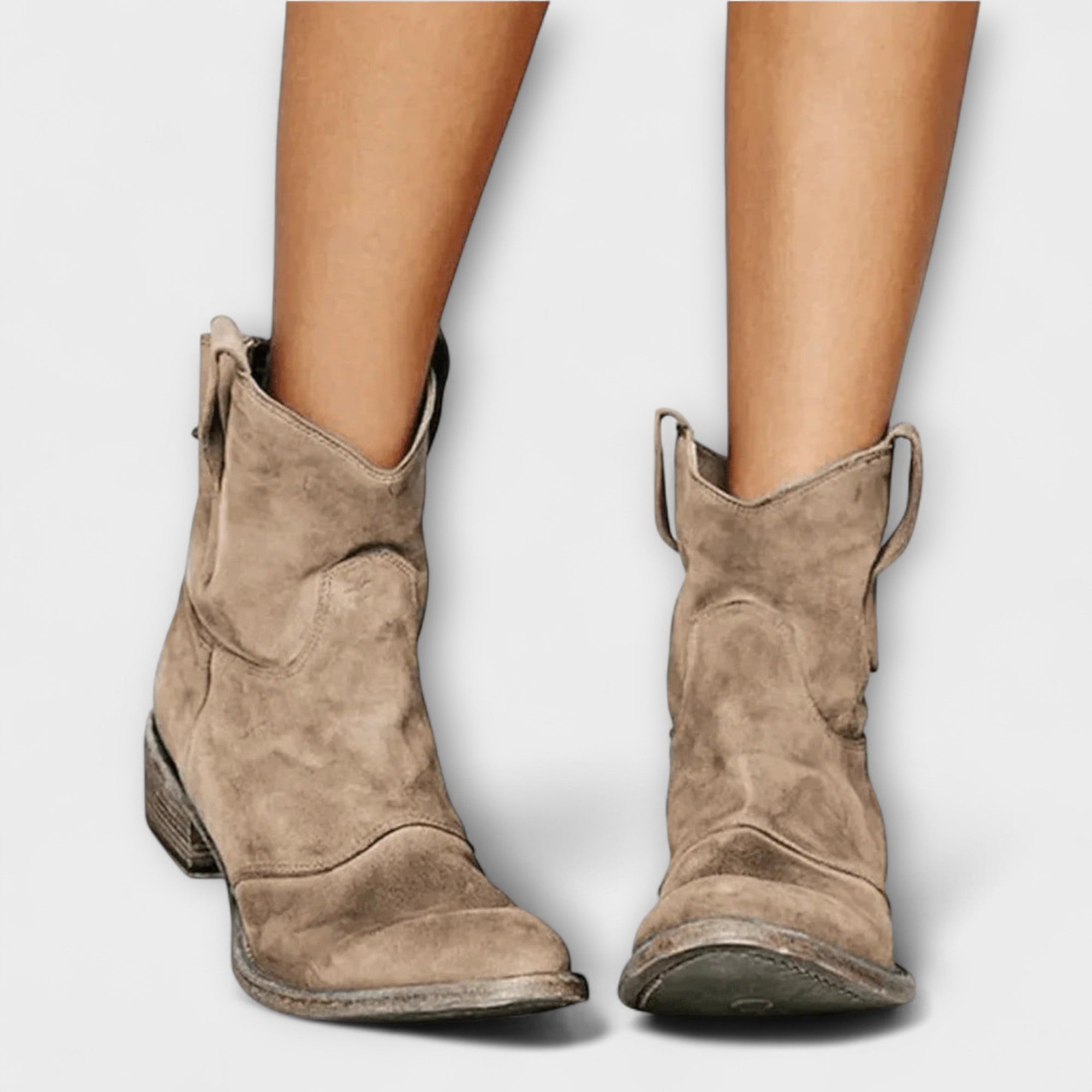 Marla | Cizme suede suede în stil Savannah