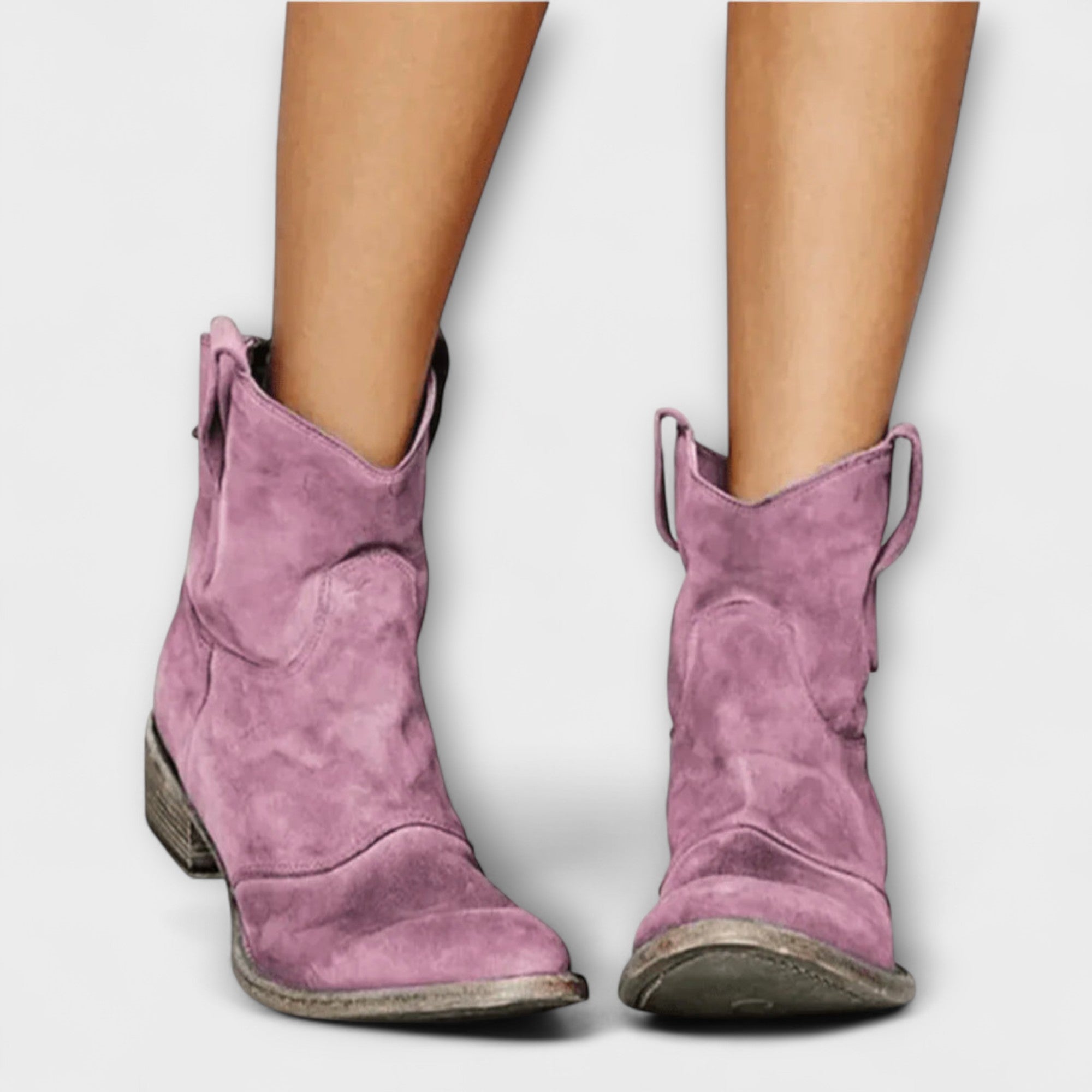 Marla | Cizme suede suede în stil Savannah
