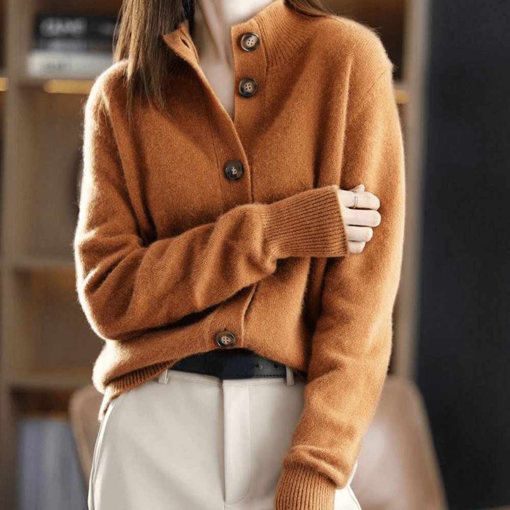 Annie™ | Vestă din Cashmere Tricotat