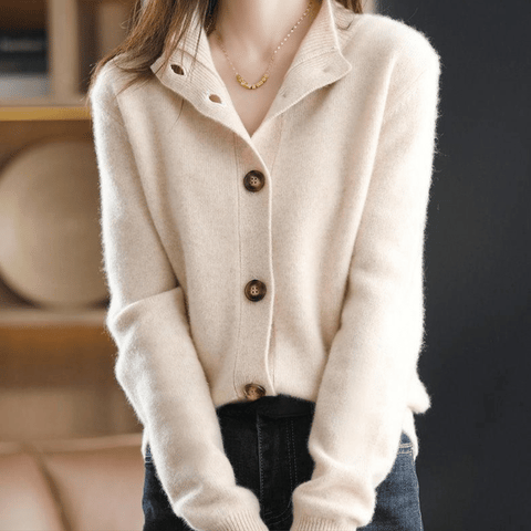 Annie™ | Vestă din Cashmere Tricotat