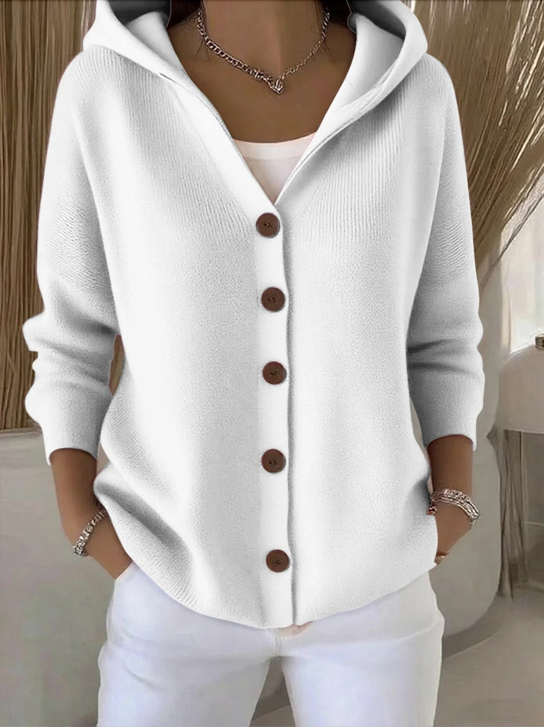 Fleur™ | Jachetă elegantă cu mânecă lungă