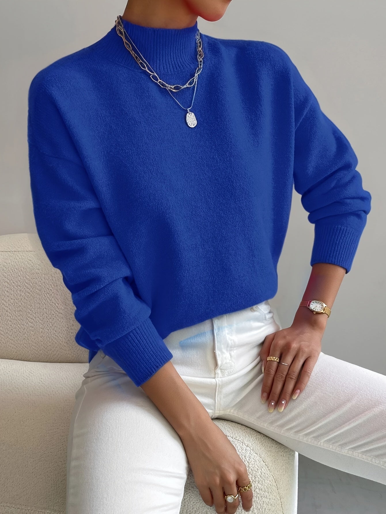Yvonne – Pulover tricotat