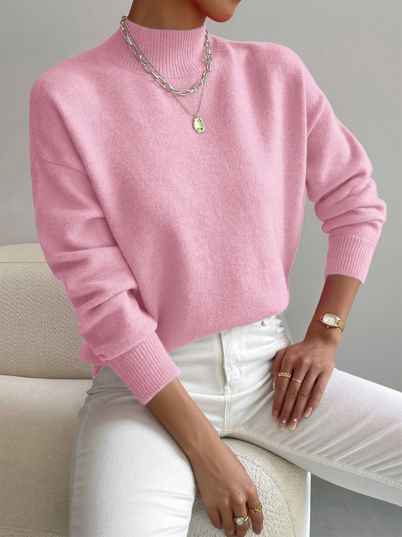 Yvonne – Pulover tricotat